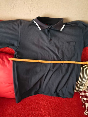 Polo Pike shirt used, summer, blue and black, XL