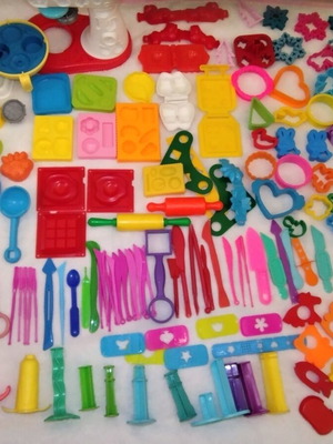 Play-Doh set used, with non-working figure included