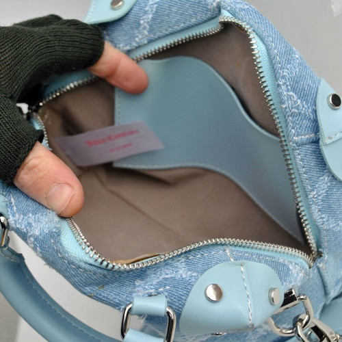 Juicy Couture Blue Jean bag like new, shoulder, blue