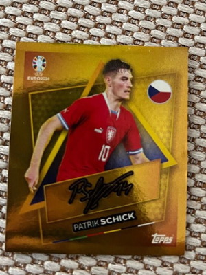 Χρυσό SP S Patrik Schick Euro 2024 Sticker καινούργιο
