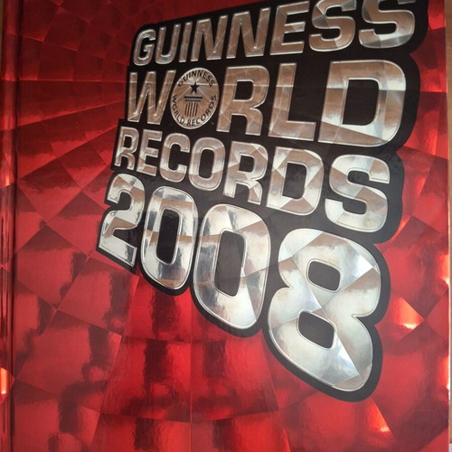 Guinness World Records 2008 hardcover like new