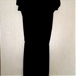  μαύρη ολοσωμη φόρμα με λάστιχο στη μέση small/medium