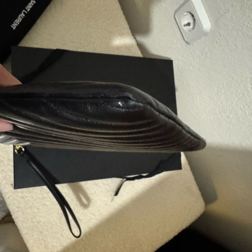 Ysl large envelope bag like new, black handbag