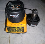 Batteries and charger used with American plug