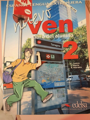 Nuevo Ven 2 βιβλίο εκμάθησης ισπανικών καινούργιο