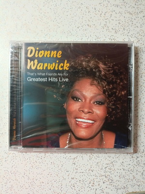 Dionne Warwick Greatest Hits Live CD new, R&B / Soul