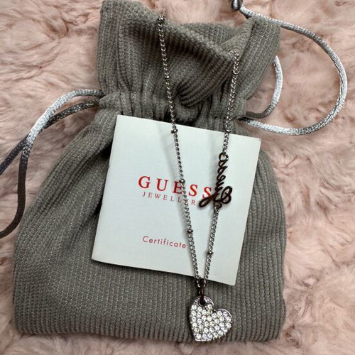 Guess stainless steel necklace like new