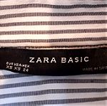  Πουκάμισο ριγέ μπλε άσπρο Zara Basic