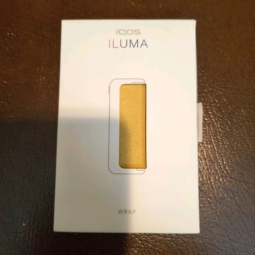 Iqos Iluma Prime microfiber cover like new, Warm Yellow