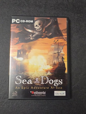 Sea Dogs PC game used, English manual, 2000 edition