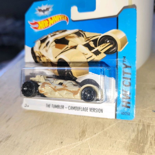 Hot Wheels Diecast Batman The Tumbler Camouflage Edition new