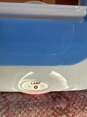 Ηλεκτρικό δοχείο φαγητού Electronic Lunchbox, μπλε λαβή