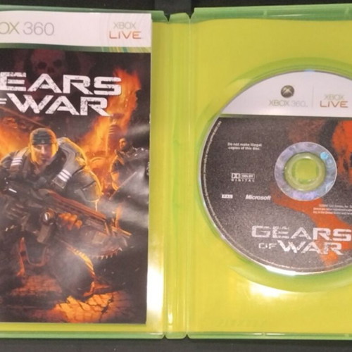 Gears of War παιχνίδι Xbox 360 μεταχειρισμένο, σε μέτρια κατάσταση
