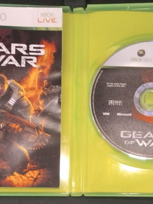 Gears of War παιχνίδι Xbox 360 μεταχειρισμένο, σε μέτρια κατάσταση