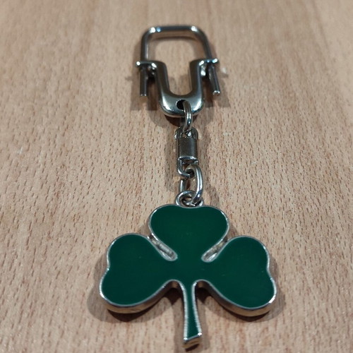 Panathinaikos old metal advertising keychain used
