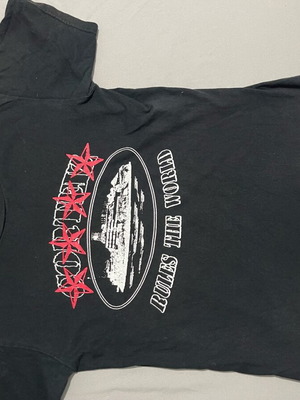 Cortez Alcatraz T-shirt small size like new, black