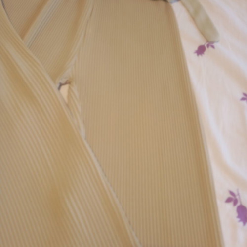 Beige jumpsuit like new, elastic waist, pleated bottom, size S