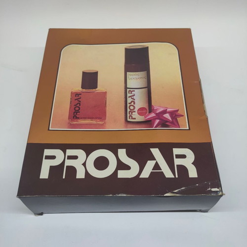 PROSAR After Shave & Shaving Foam Vintage Gift Set like new