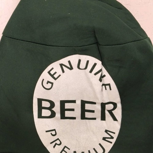 Carnival beer hat new in brown color