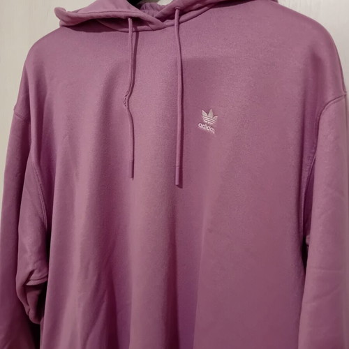 Adidas Originals Trefoil Hoodie, dusty pink mauve, size M