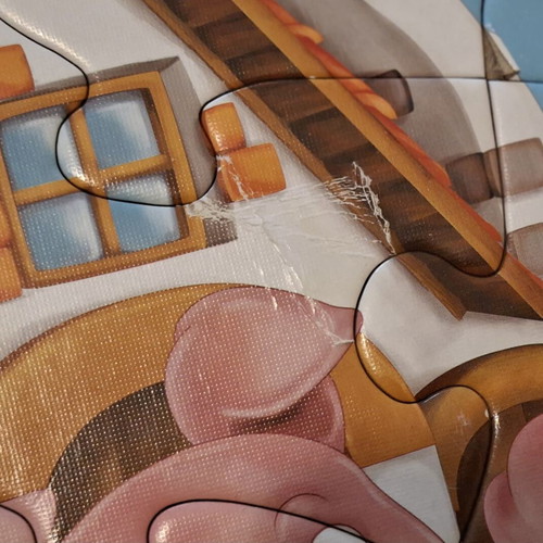 Set of 4 children's puzzles