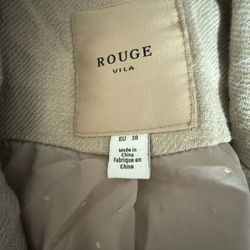 Rouge Vila linen dress M like new, beige