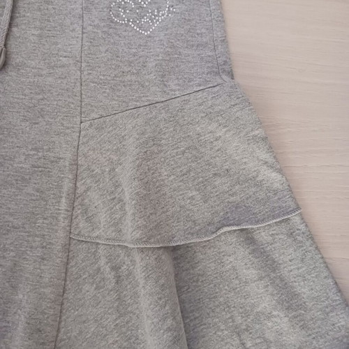 Mini summer skirt mako like new, gray, size S-M