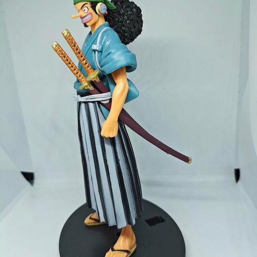Usopp collectible figure Wano Country version 17cm like new
