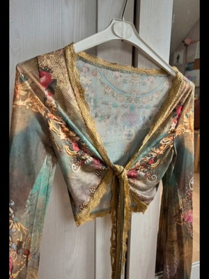 Hippie Boho blouse multicolored new