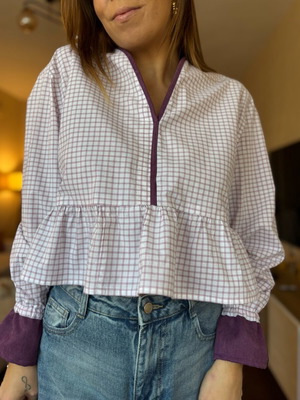 Shirt handmade new, vintage style
