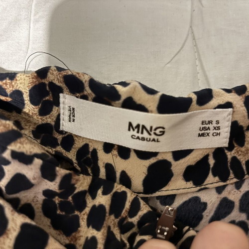 Mango leopard pants like new, size S
