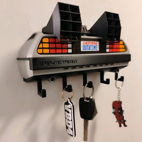 Back to the Future Key Holder like new