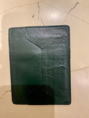 Rolex wallet used, leather