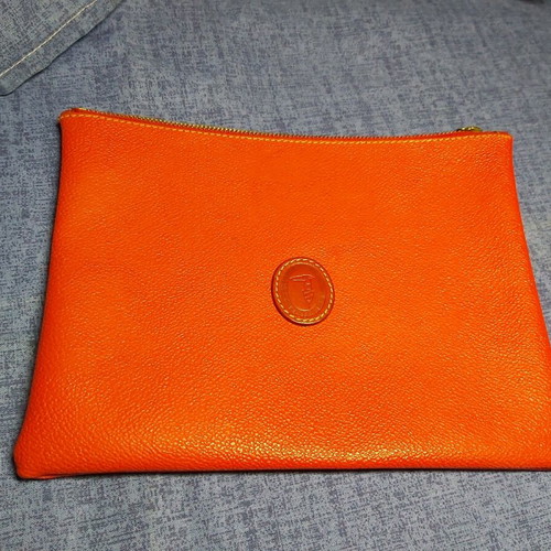 Trussardi hand bag used, red