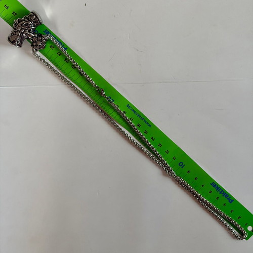 Viking War Hammer Pendant 316L Stainless Steel with 60 cm Chain, New