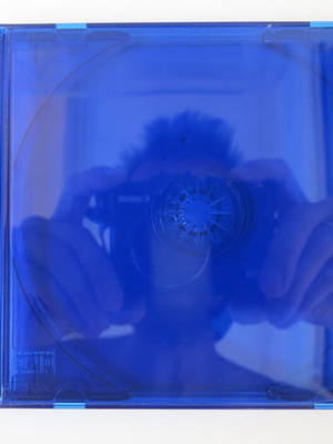 CD/DVD case single dark blue normal thickness new