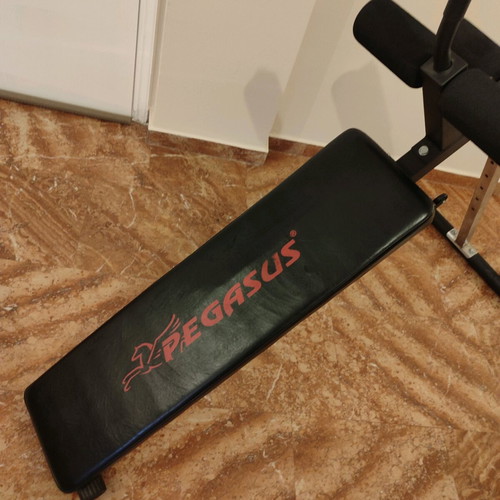 Adjustable abdominal bench with 10 levels like new