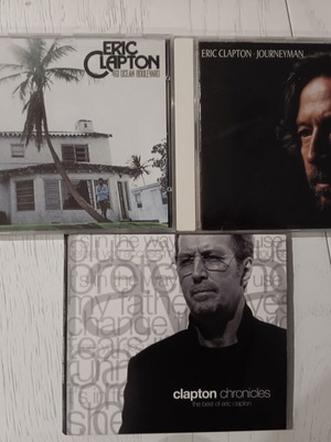 Eric Clapton - 3 CD Albums (2 studio albums "461 Ocean Boulevard" & "Journeyman" και 1 Best of)