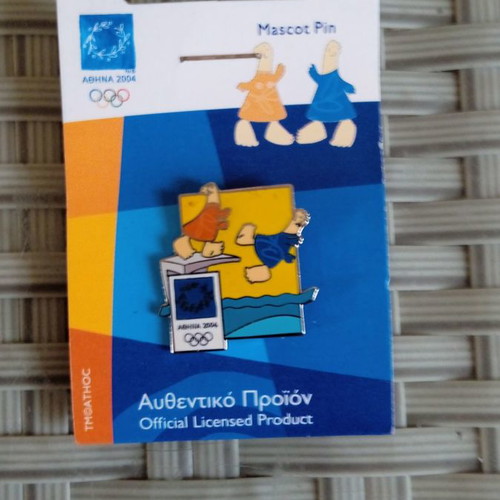 Olympic pins 2004 pack of 12 authentic in excellent condition