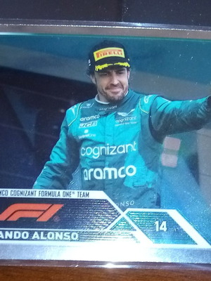 Fernando Alonso F1 Topps Chrome 2023 σαν καινούργιο