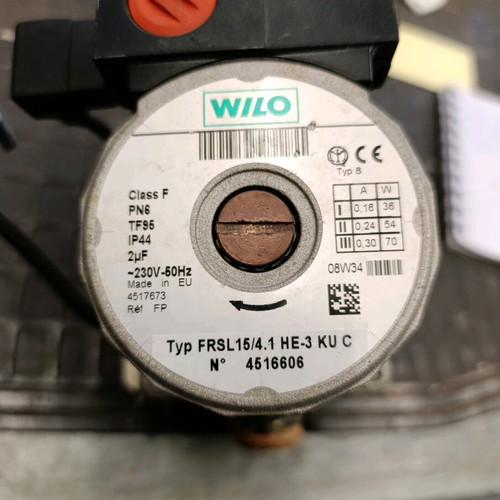 WILO gas circulator used