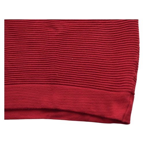 French Connection Red Ribbed Mini Dress used size 10