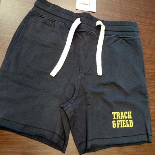 Joy men's black bermuda shorts size S new, 100% cotton
