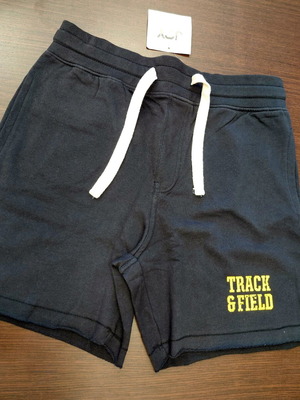 Joy men's black bermuda shorts size S new, 100% cotton