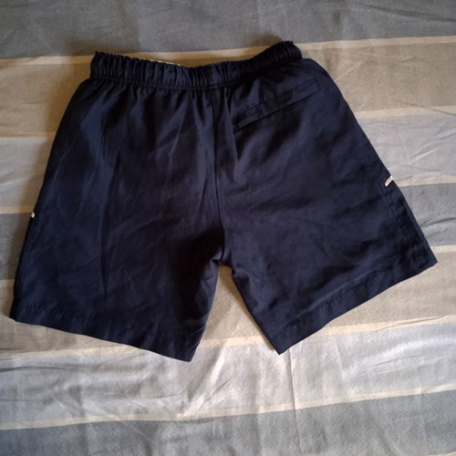 Nike vintage kids' swim shorts, size 10, navy blue