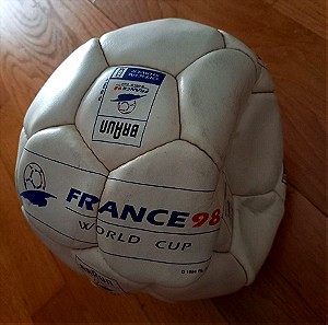 ΜΠΑΛΑ FRANCE 98' WORLD CUP ΑΥΘΕΝΤΙΚΗ BRAUN TOY 1994ΑΡΙΣΤΗ ΚΑΤΑΣΤΑΣΗ ΣΥΛΛΕΚΤΙΚΗ ΑΧΡΗΣΙΜΟΠΟΙΗΤΗ