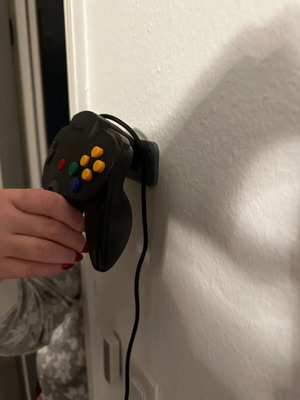 Επιτοίχια βάση χειριστηρίου Nintendo 64 καινούργια