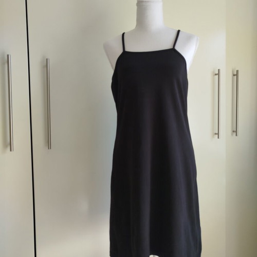 Paco & Co cotton dress black, like new, size large