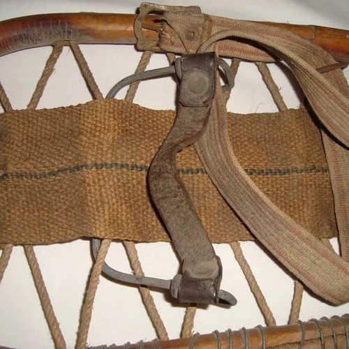 Handmade antique snowshoes from Northern Greece used
