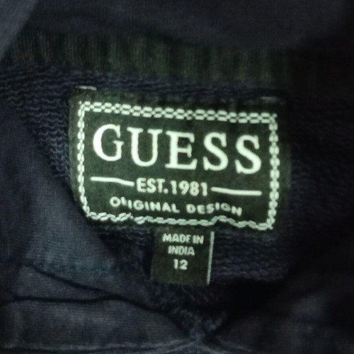 Guess Kids' Hoodie Size 12 Like New Navy Blue